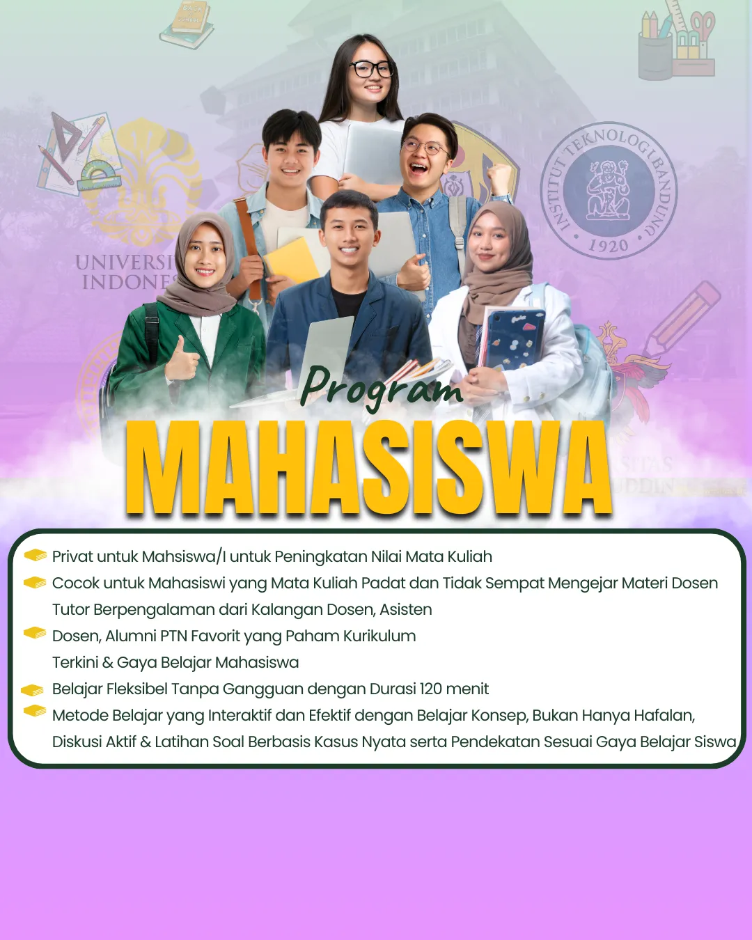 Les Privat Mahasiswa